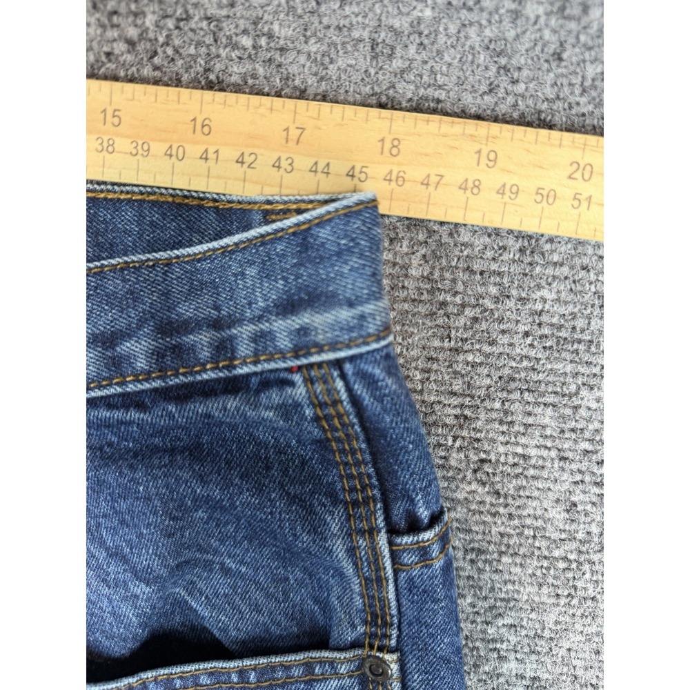 U.S. Polo Assn Vtg Y2K Carpenter Jeans Mens Size 36x32 Wide-leg Baggy skater - Picture 5 of 12